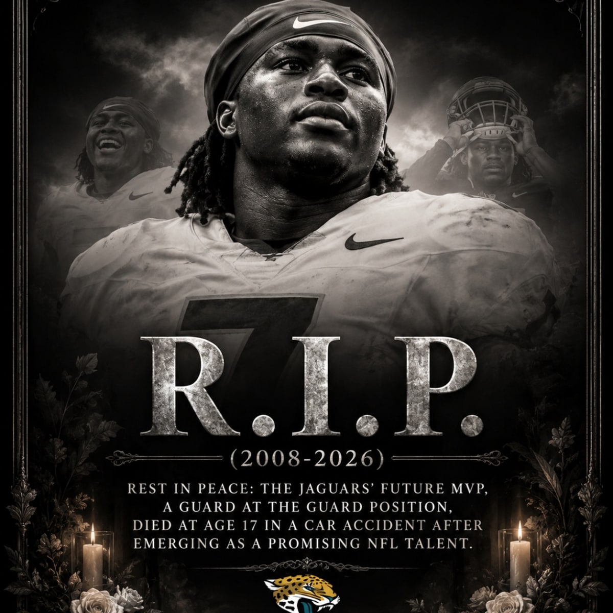 🖤 REST IN PEACE: Jaguars’ Future MVP Prospect Tragically Dies at 17 After Devastating Car Accident