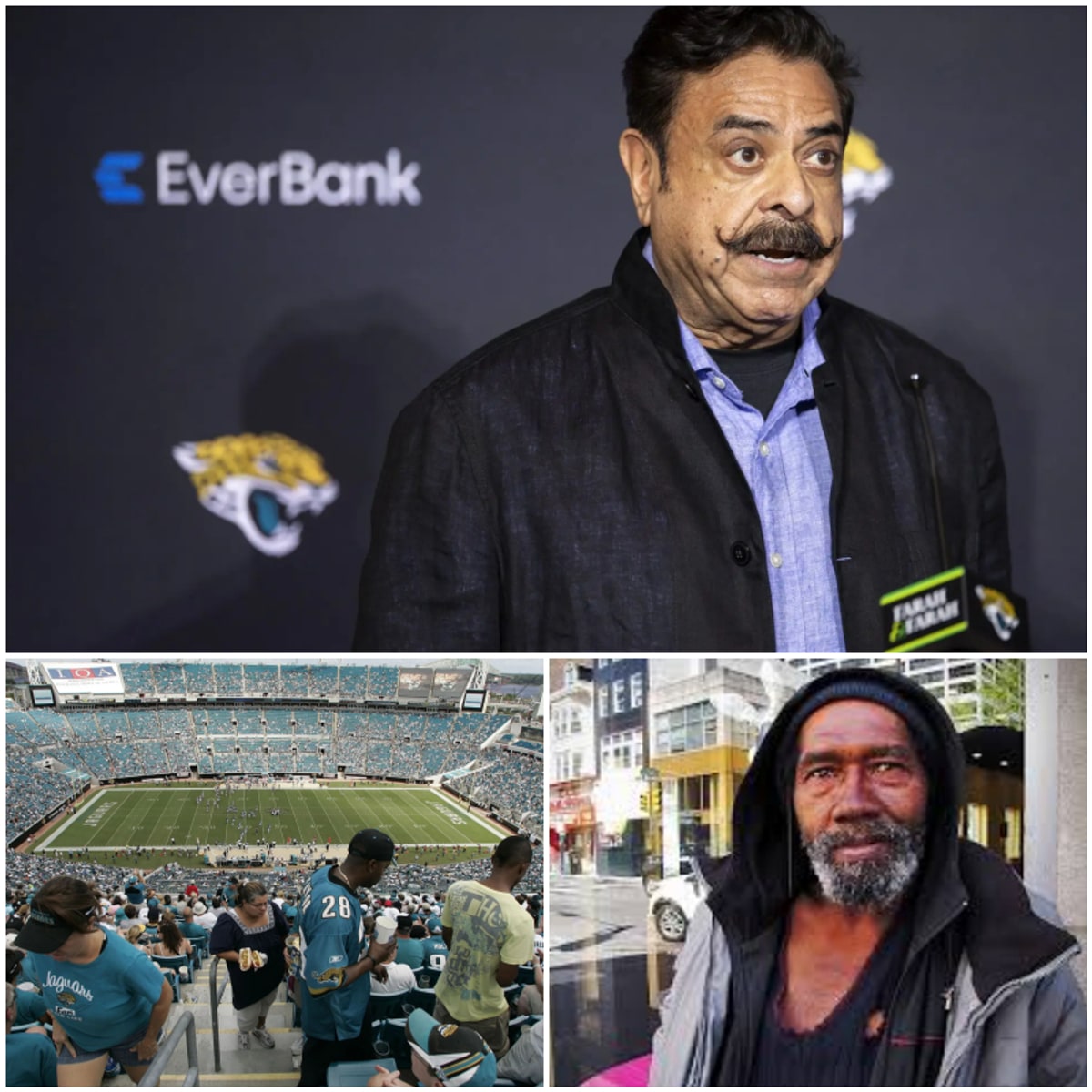 Jacksonville Jaguars Announce Program Hiring Homeless Individuals to Clean EverBank Stadium After Games