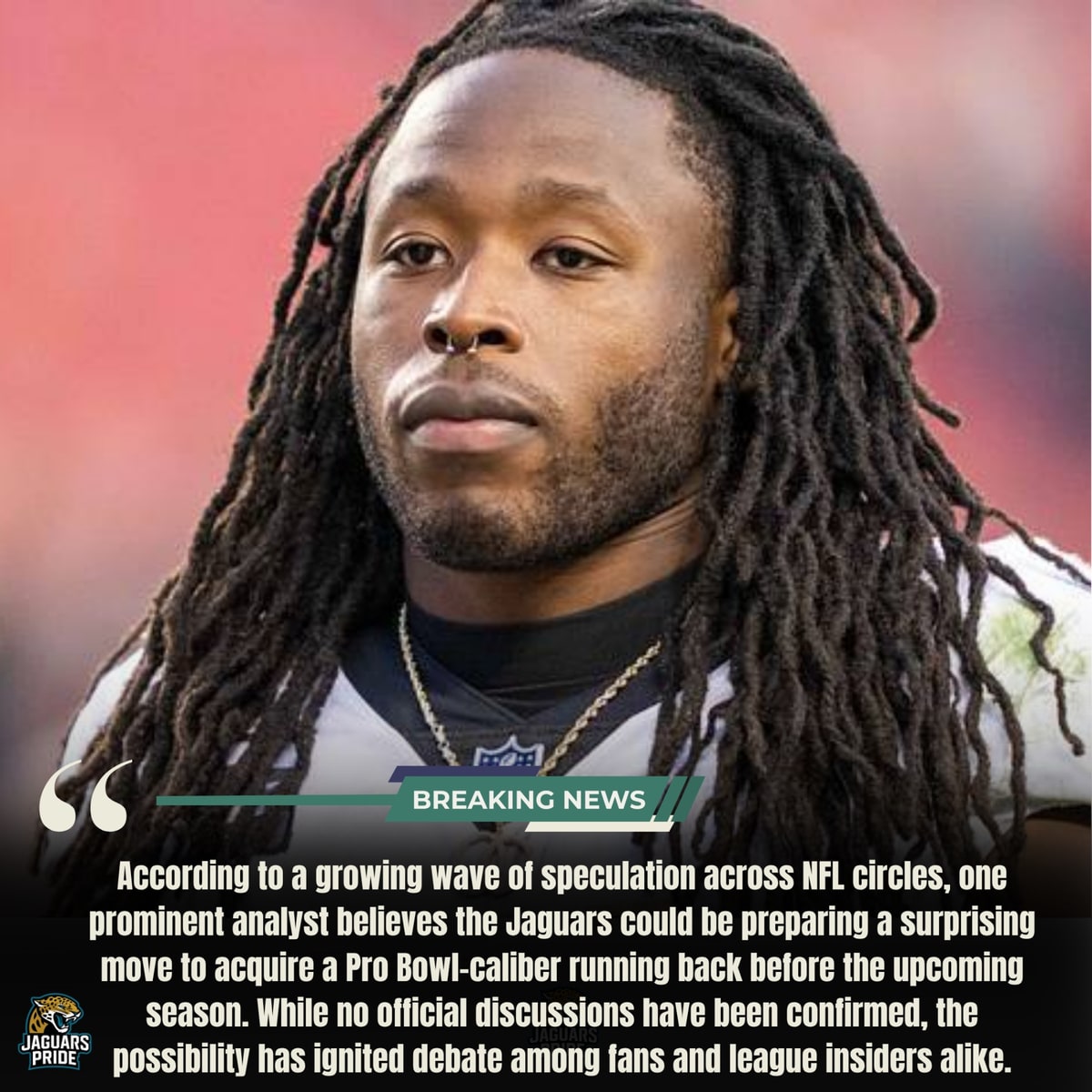 NFL Analyst Predicts Jaguars Could Pursue Pro Bowl Running Back to Supercharge Travis Hunter and Jacksonville's New-Look Offense