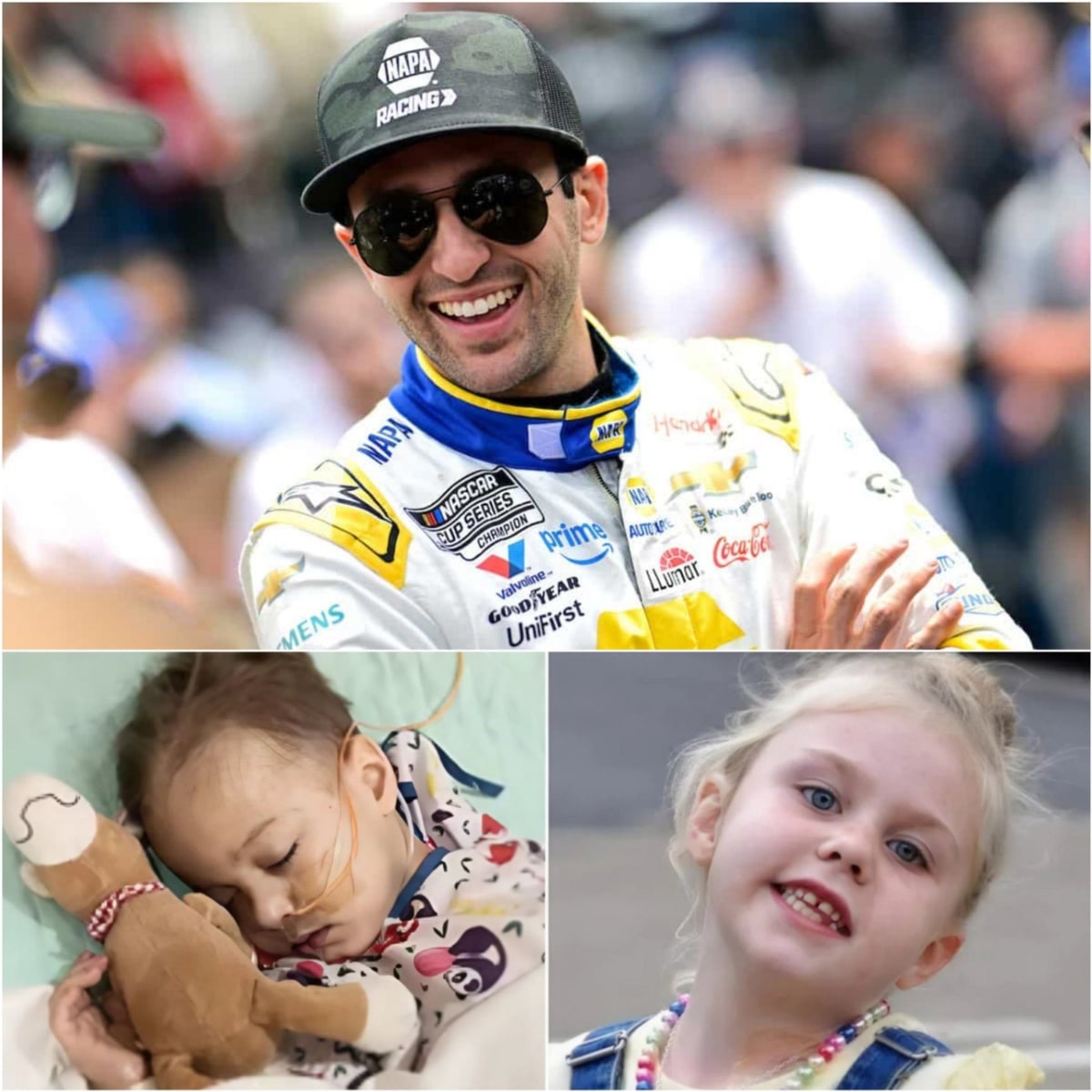 Beyond the Checkered Flag: Chase Elliott’s Quiet Victory in a Hospital Room